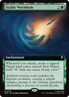 Stable Wormhole (0473) (Extended Art) (TRK) - Foil