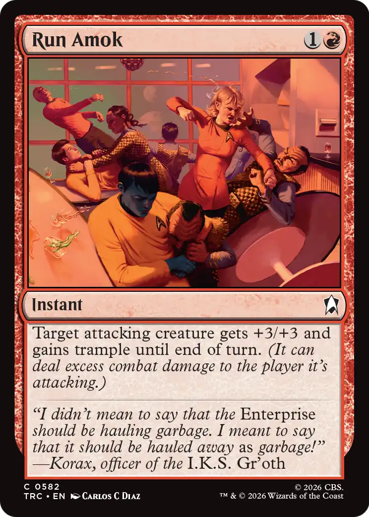 Run Amok (0582) (TRC)