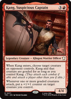 Kang, Suspicious Captain (TRC) - Surge Foil