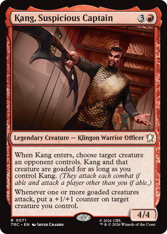 Kang, Suspicious Captain (TRC) - Surge Foil