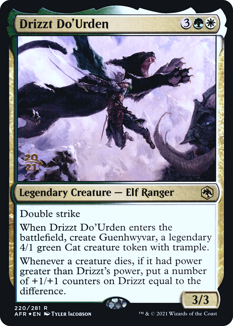 Drizzt Do'Urden (220) (Prerelease) - Foil