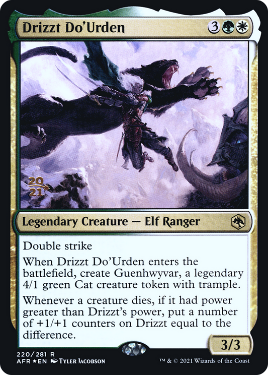 Drizzt Do'Urden (220) (Prerelease) - Foil