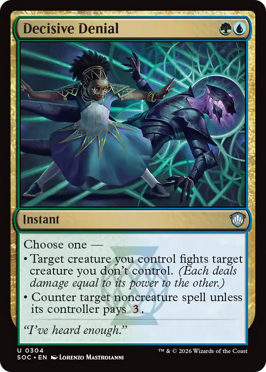 Decisive Denial (SOC)