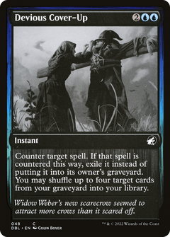 Devious Cover-Up - Foil