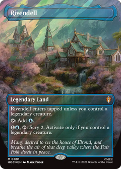 Rivendell (0091) (Borderless) (HOC) - Surge Foil