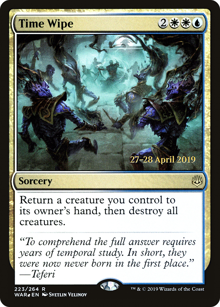 Time Wipe (223) (Prerelease) - Foil