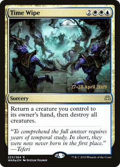 Time Wipe (223) (Prerelease) - Foil
