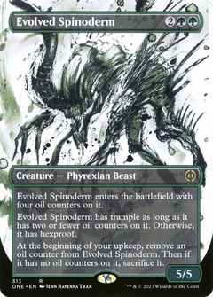 Evolved Spinoderm (313) (Borderless) (Showcase)