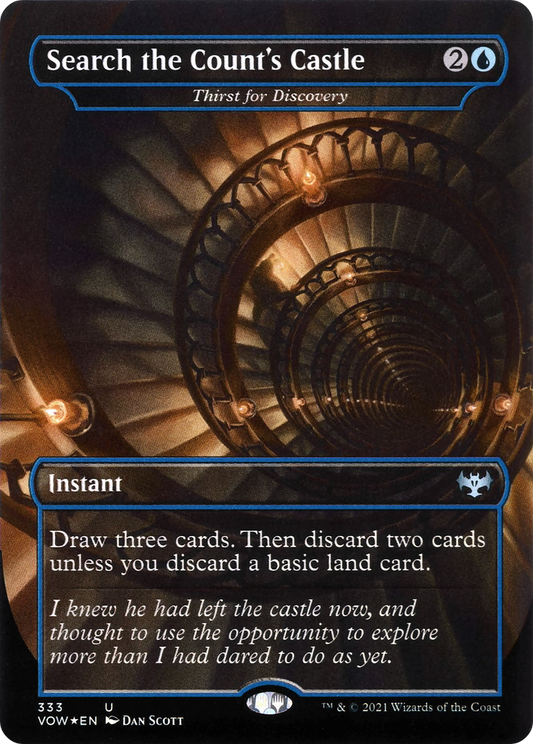 Search the Count's Castle [Thirst for Discovery] (333) - Foil