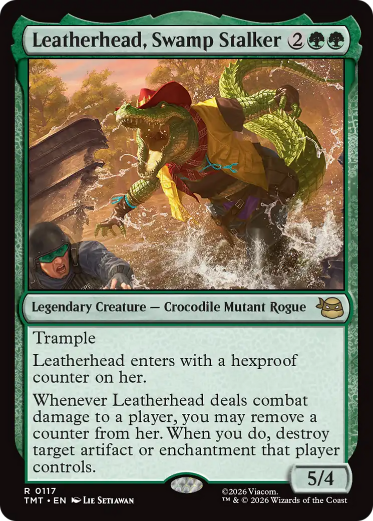 Leatherhead, Swamp Stalker (TMT) - Foil