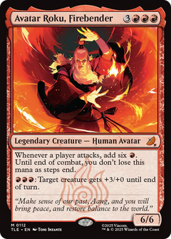 Avatar Roku, Firebender - Foil tle