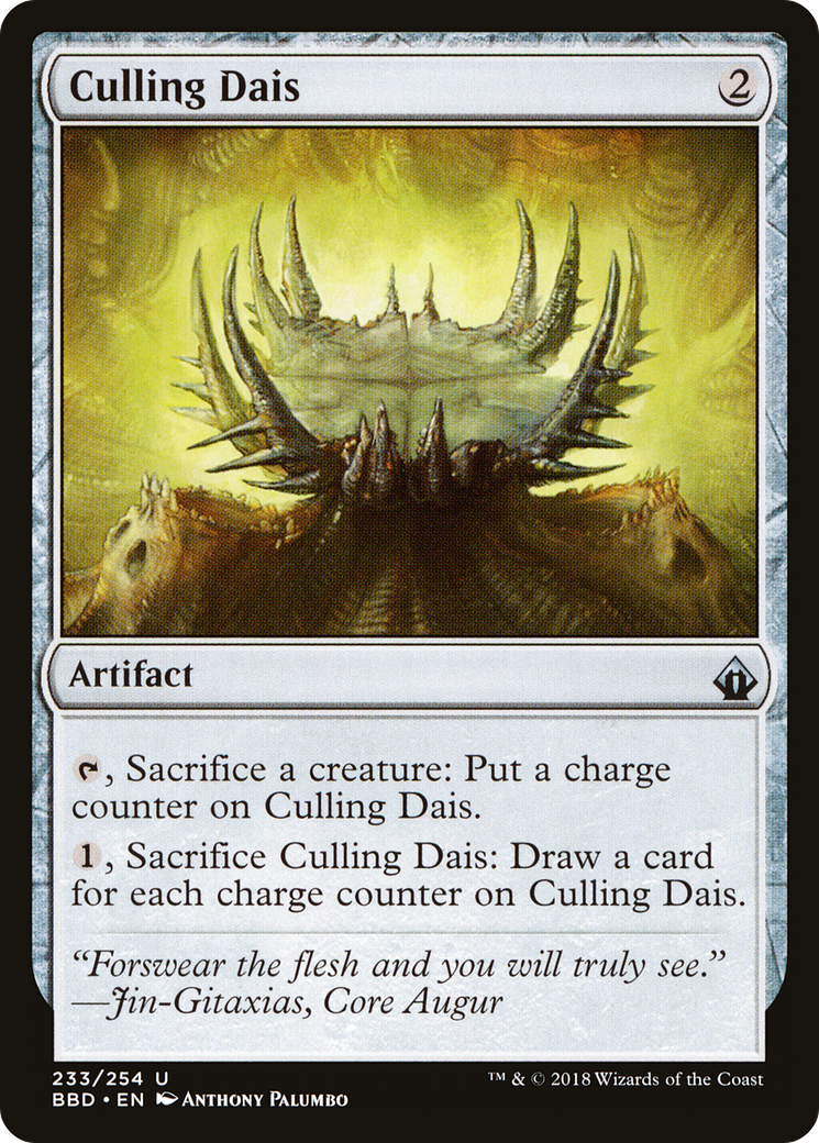 Culling Dais - Foil