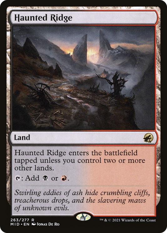 Haunted Ridge - Foil