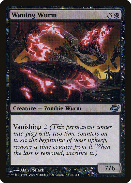 Waning Wurm - Foil