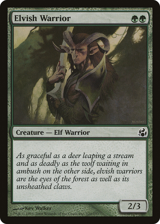 Elvish Warrior - Foil