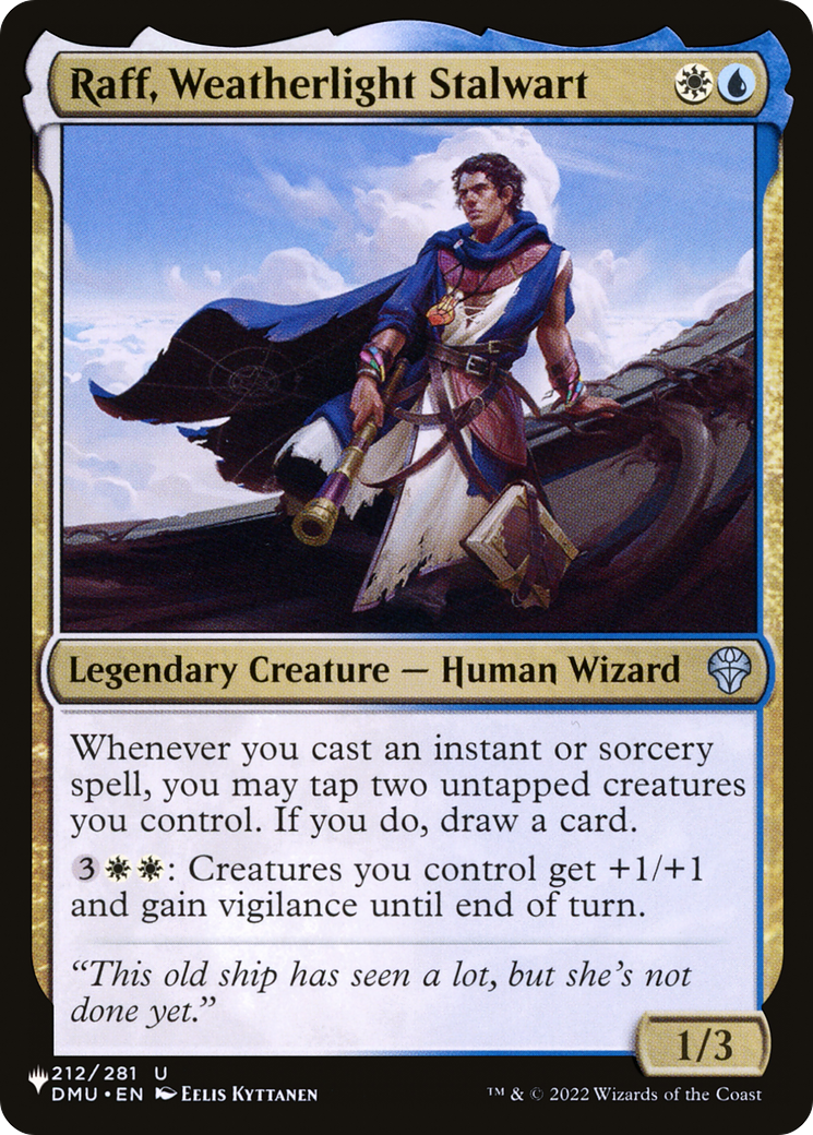 Raff, Weatherlight Stalwart (DMU-212) (PLST)