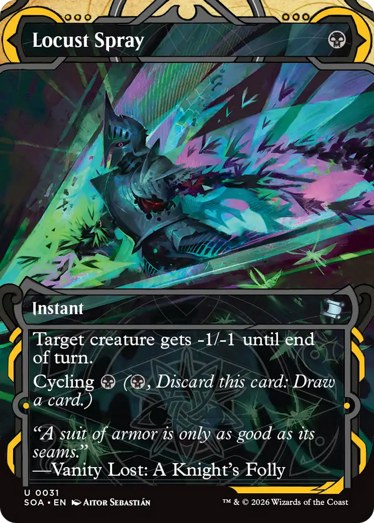 Locust Spray (0031) (Showcase) (SOA) - Foil