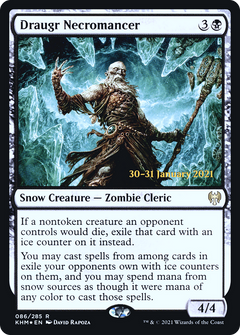 Draugr Necromancer (086) (Prerelease) - Foil