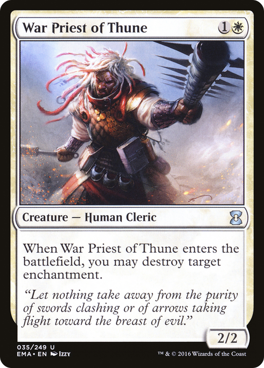 War Priest of Thune - Foil