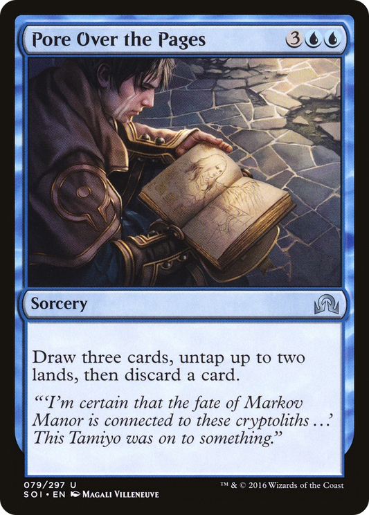 Pore Over the Pages - Foil