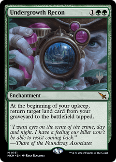 Undergrowth Recon (0181) (Promo Pack)