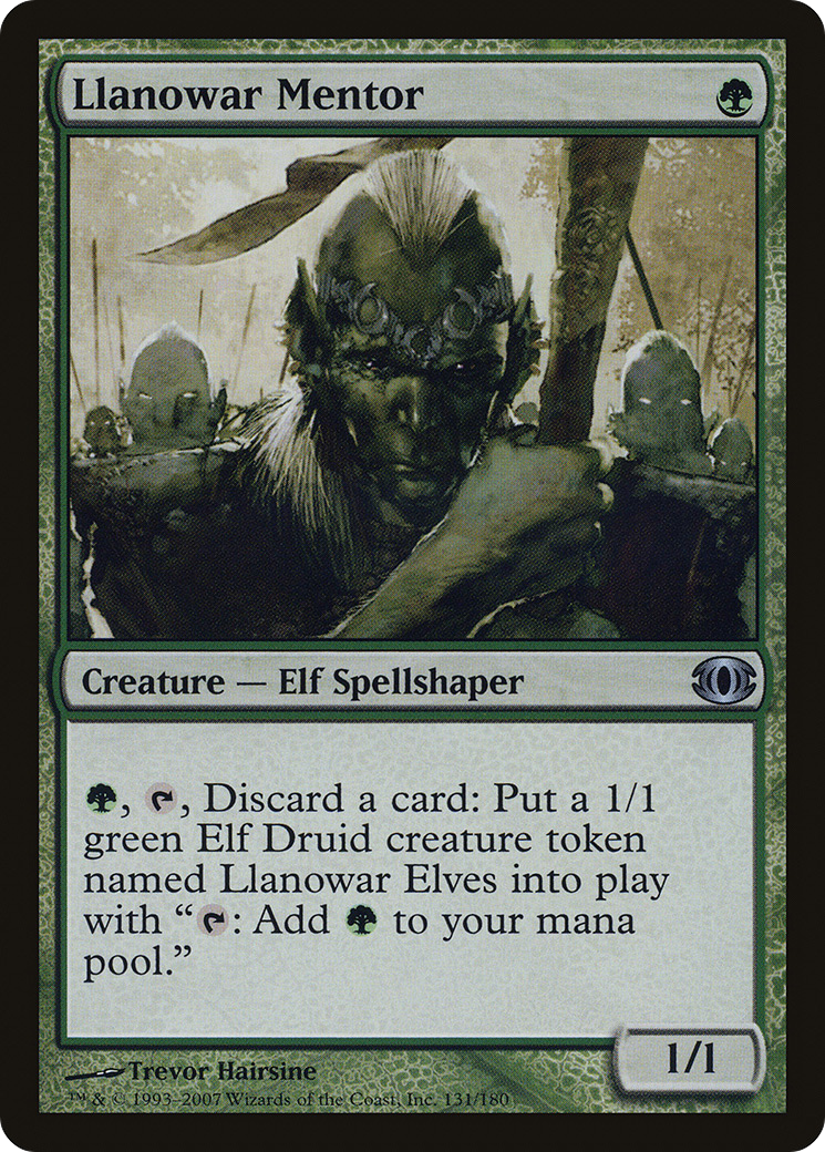 Llanowar Mentor - Foil