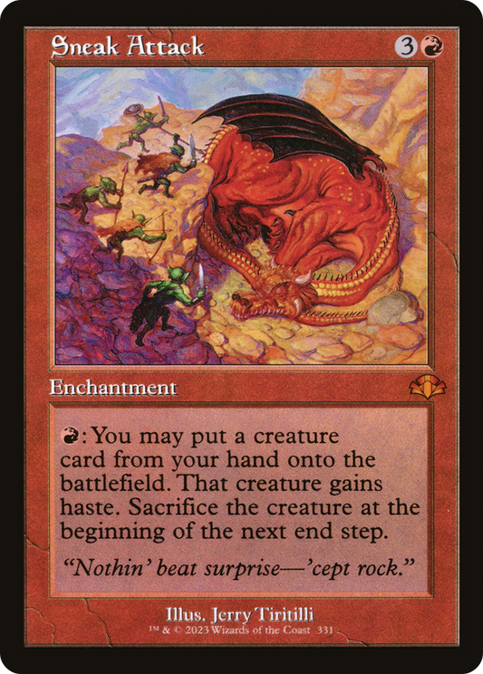Sneak Attack (331) (Retro Frame)