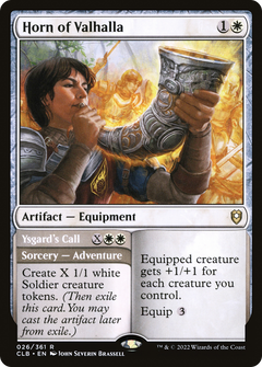 Horn of Valhalla // Ysgard's Call - Foil