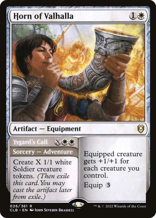 Horn of Valhalla // Ysgard's Call - Foil