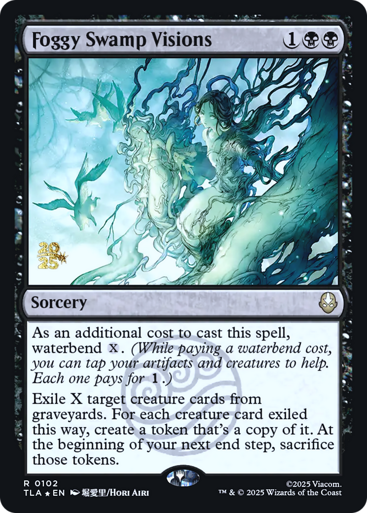 Foggy Swamp Visions (0102) (Prerelease) (PTLA) - Foil