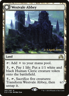 Westvale Abbey // Ormendahl, Profane Prince (281) (Prerelease) (PSOI) - Foil