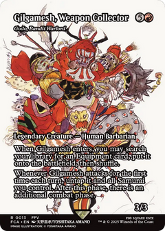 Gilgamesh, Weapon Collectort [Godo, Bandit Warlord] (0013) (Showcase)