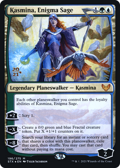 Kasmina, Enigma Sage (196) (Prerelease) - Foil