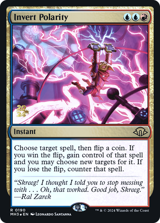 Invert Polarity (0190) (Prerelease) - Foil