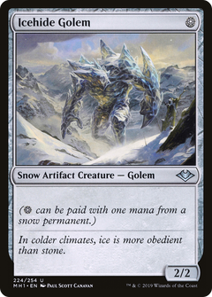 Icehide Golem - Foil