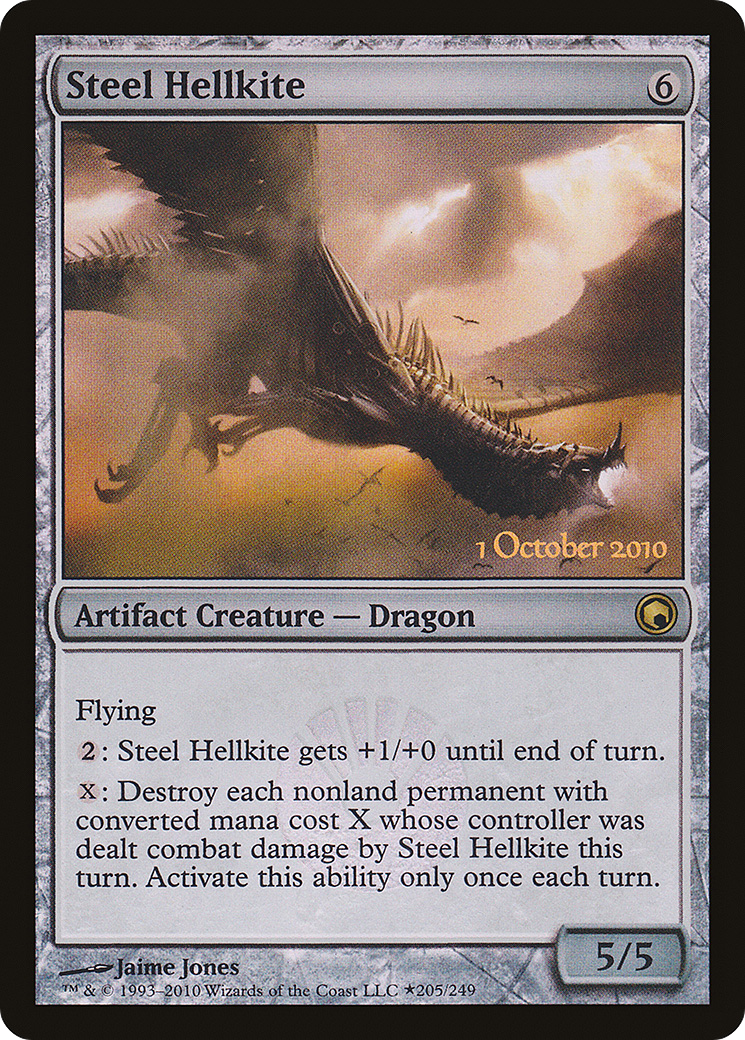 Steel Hellkite (205) - Foil