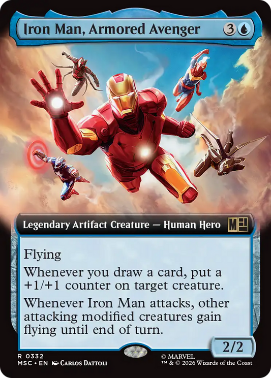 Iron Man, Armored Avenger (0332) (Extended Art) (MSC)