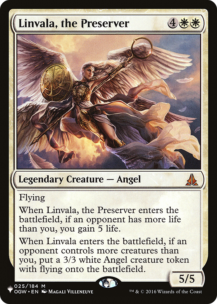 Linvala, the Preserver (OGW-25) (PLST)