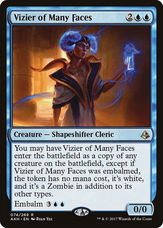 Vizier of Many Faces - Foil