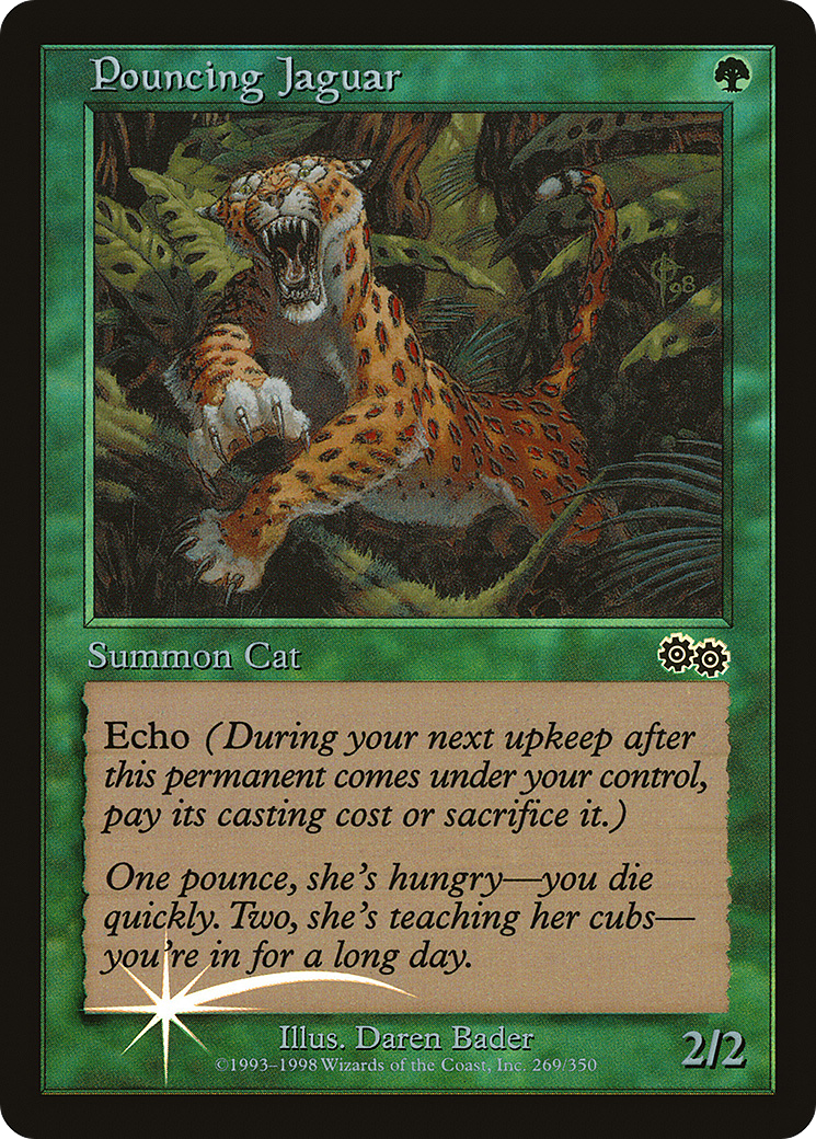 Pouncing Jaguar - Foil - Arena 1999