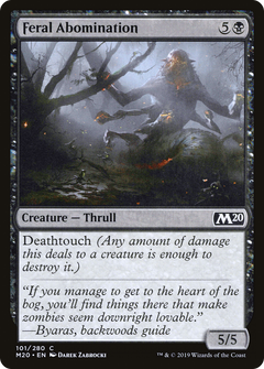 Feral Abomination - Foil