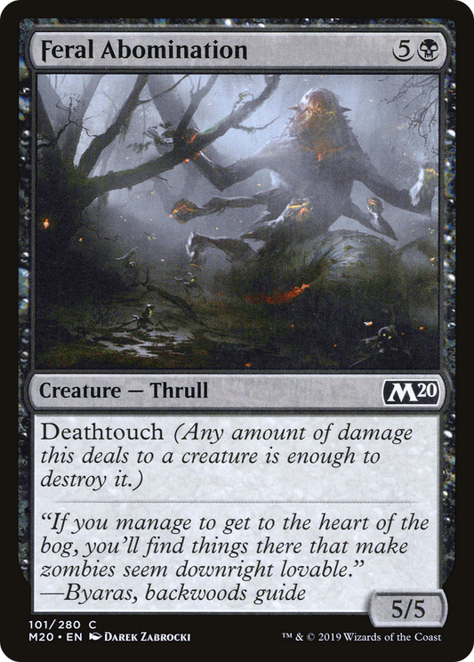 Feral Abomination - Foil