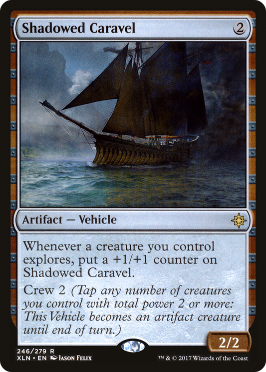 Shadowed Caravel - Foil