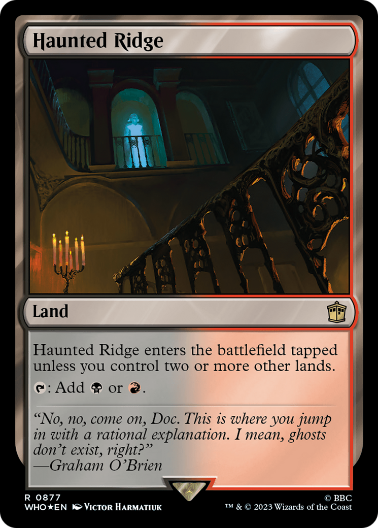 Haunted Ridge (0877) - Surge Foil