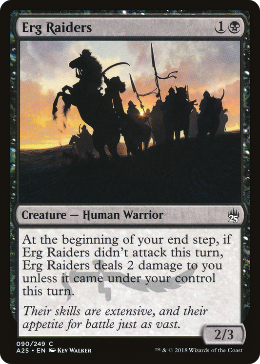 Erg Raiders - Foil