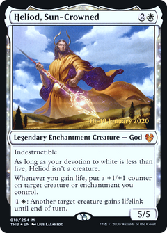 Heliod, Sun-Crowned (018) (Prerelease) - Foil