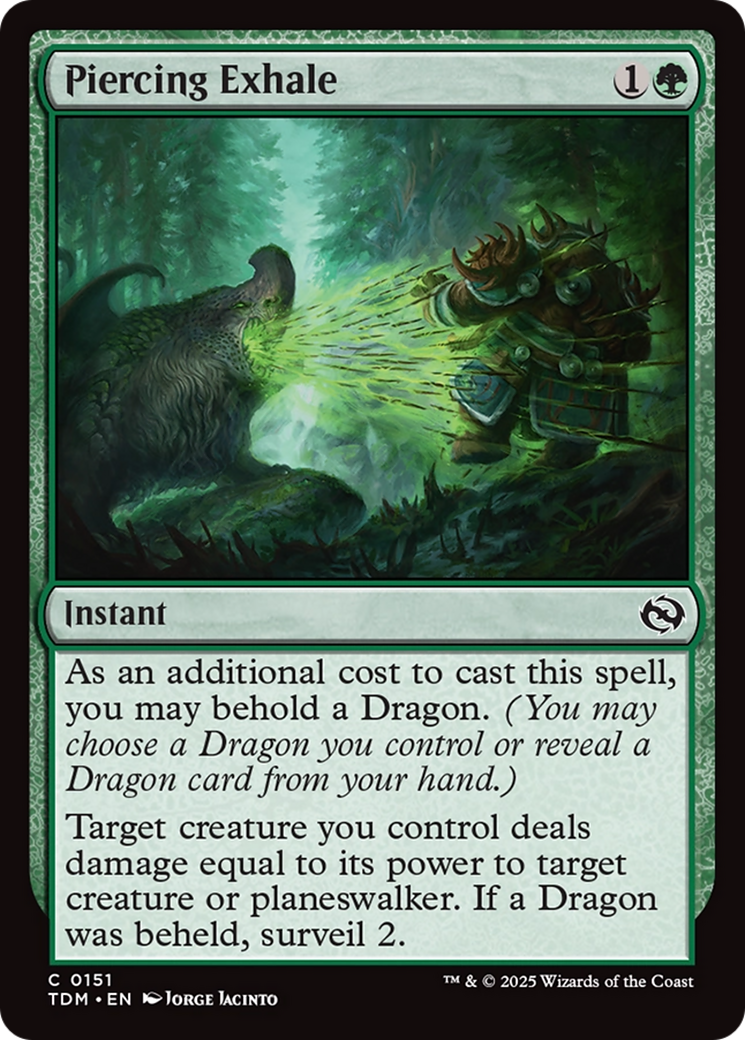 Piercing Exhale - Foil