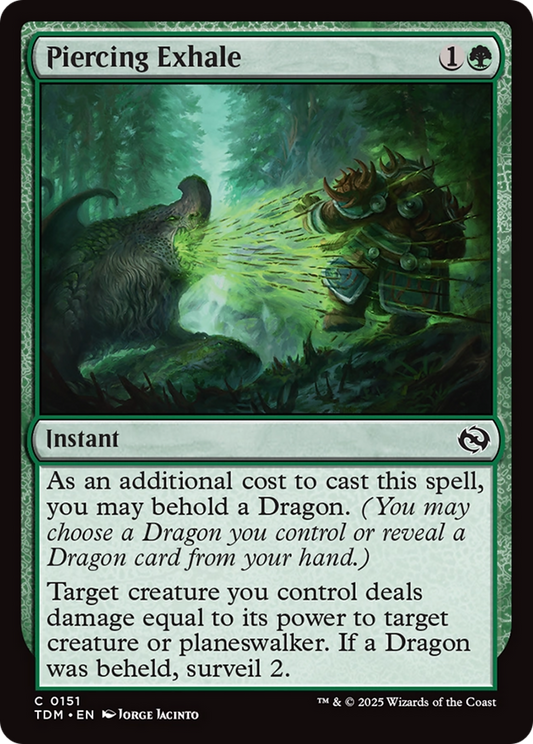 Piercing Exhale - Foil