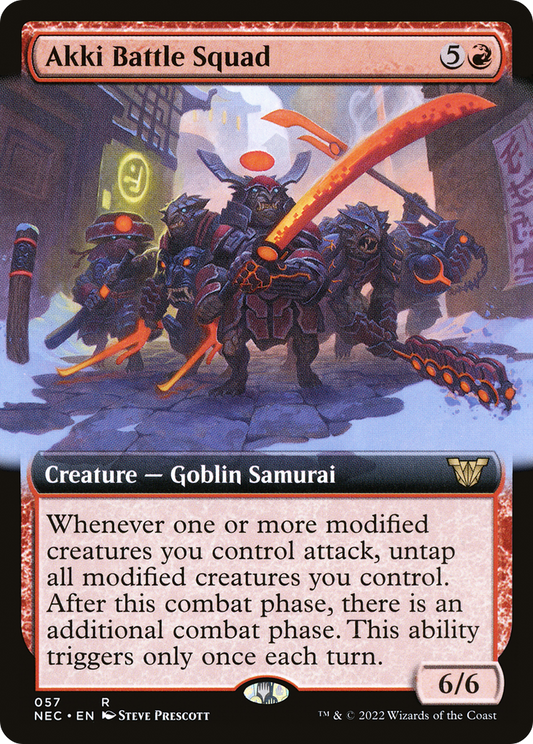 Akki Battle Squad (057) (Extended Art)