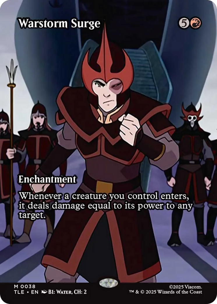 Warstorm Surge (0038) (Borderless) - Foil tle